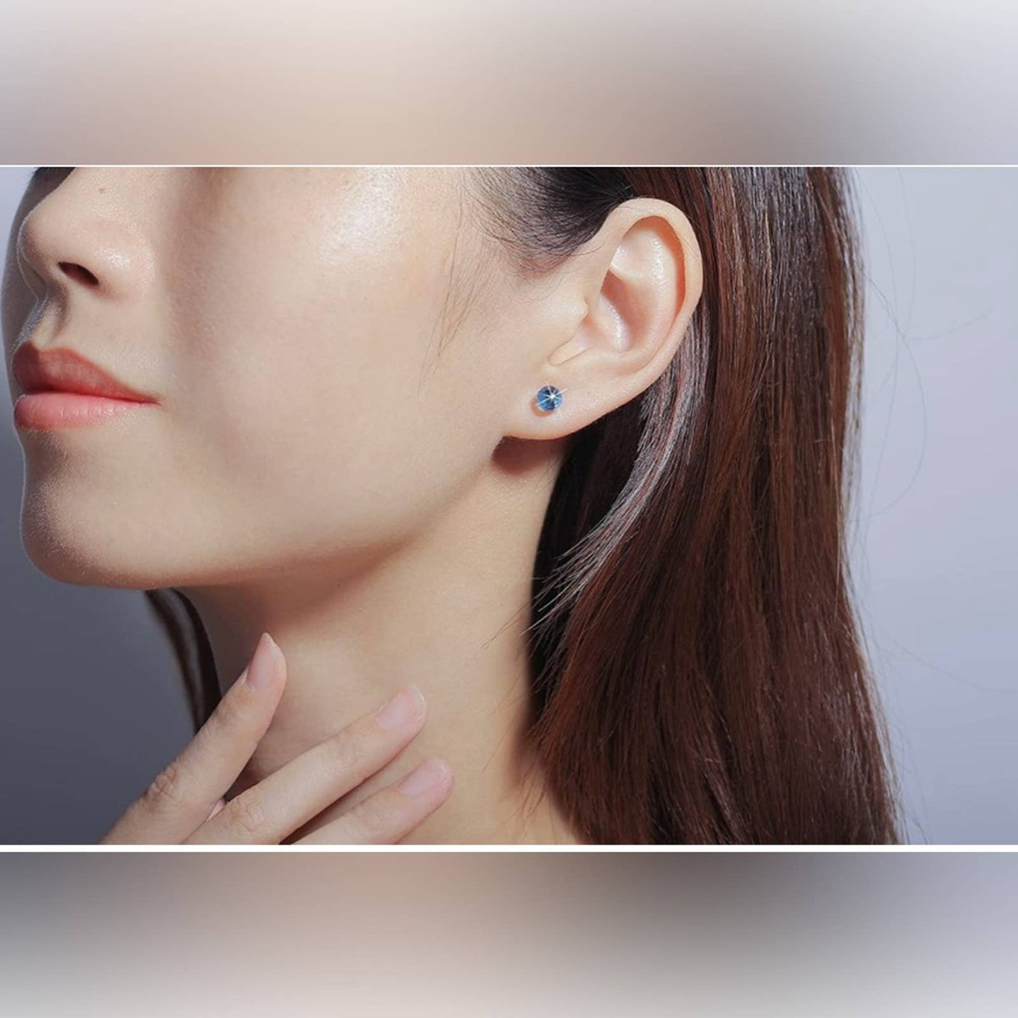 Crystal Earrings, Crystal Earrings for Women 925 Sterling Silver and Austrian