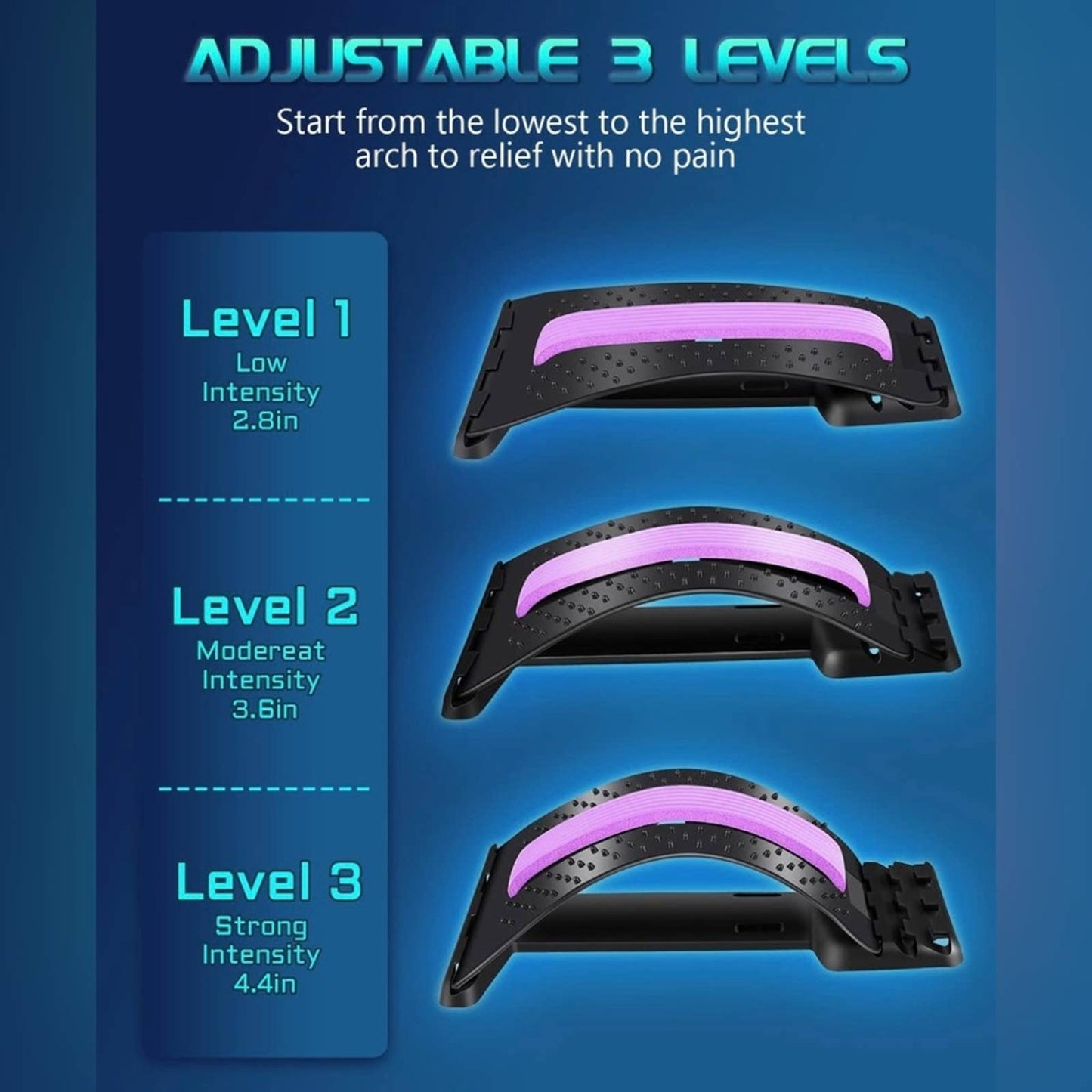 Back Stretcher,Back Cracker,Lower Back Stretchers for Pain Relief