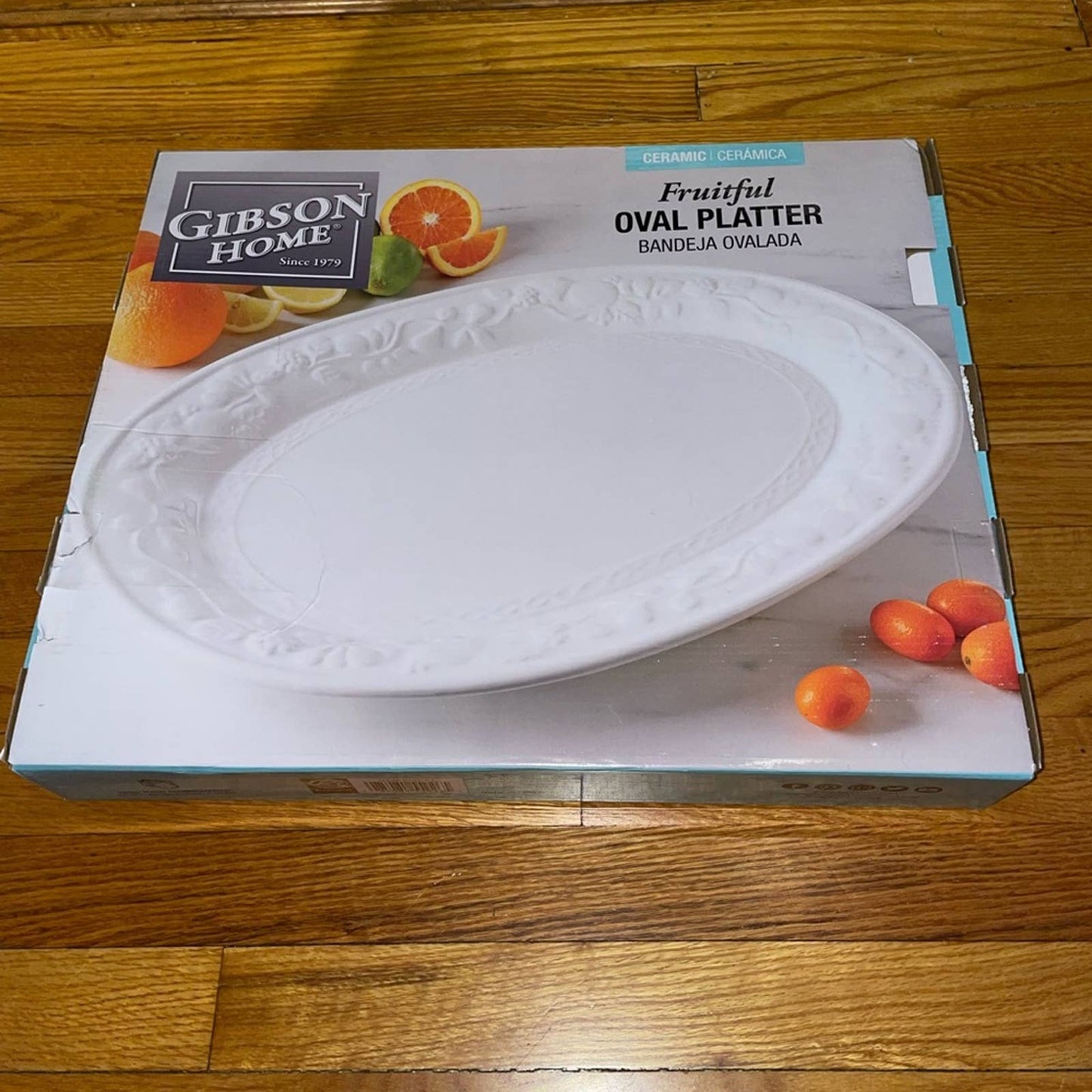 Gibson Home Fruitful Platter