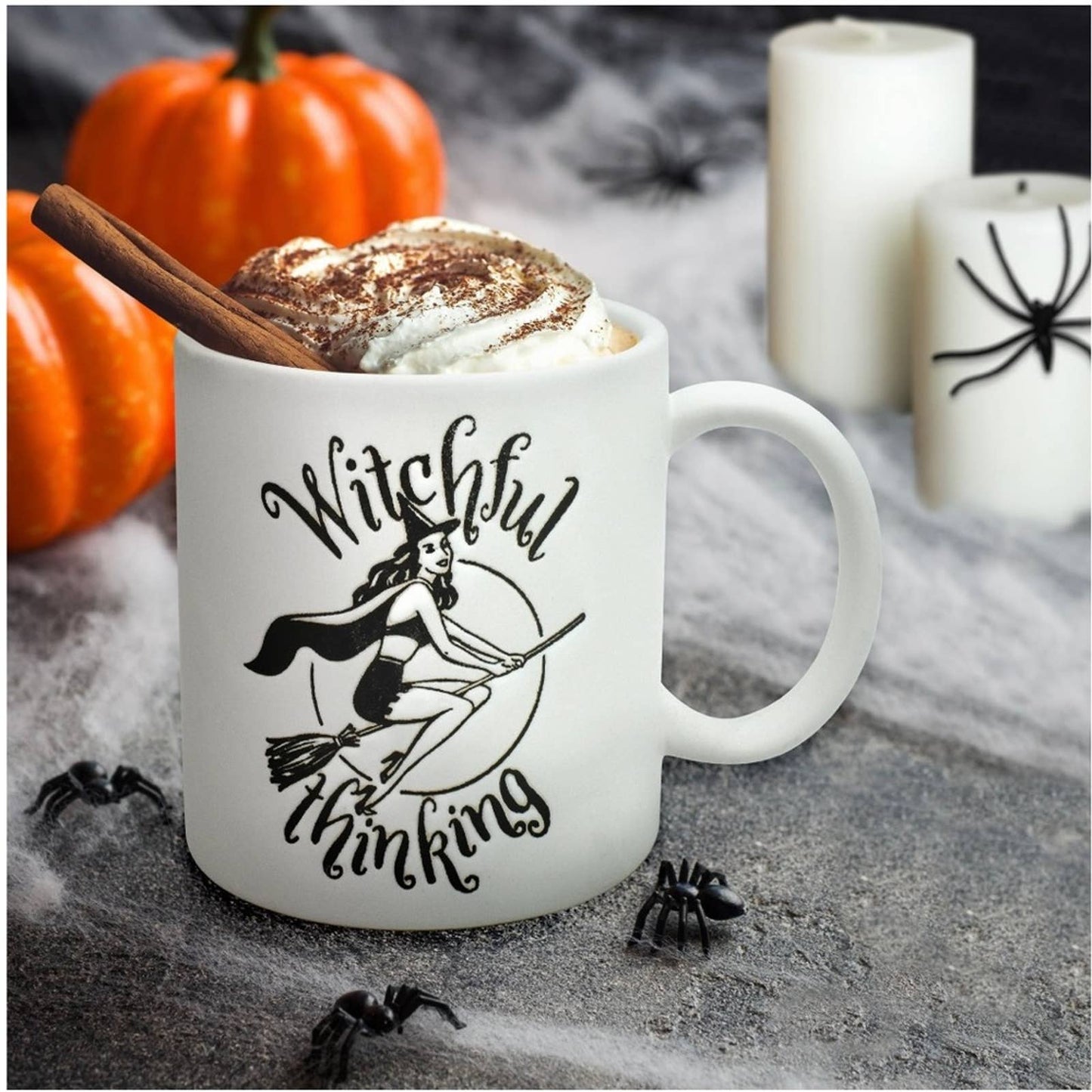 WAY TO CELEBRATE! Halloween Ceramic Mug - Set of 2