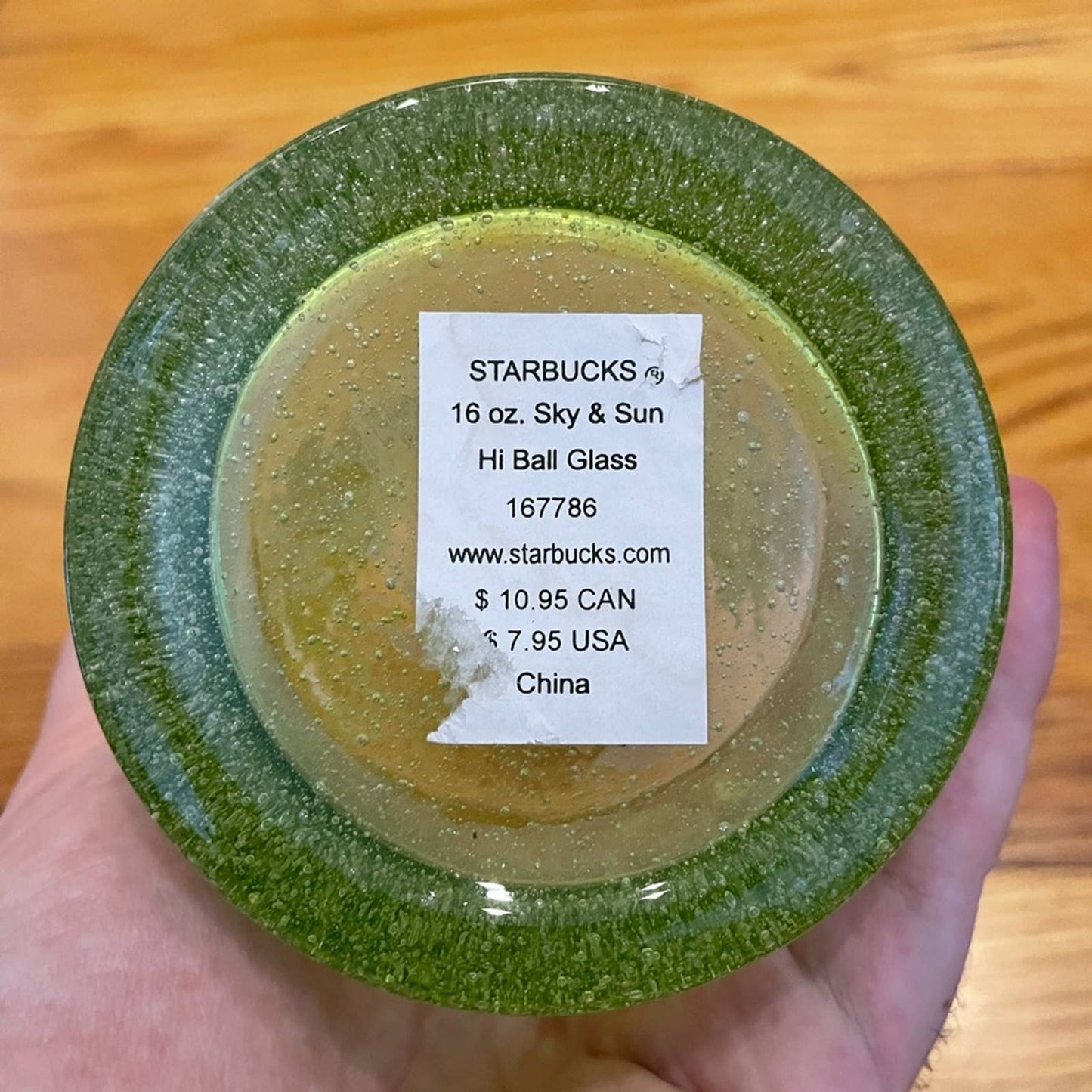 Vintage Starbucks Glass Cup