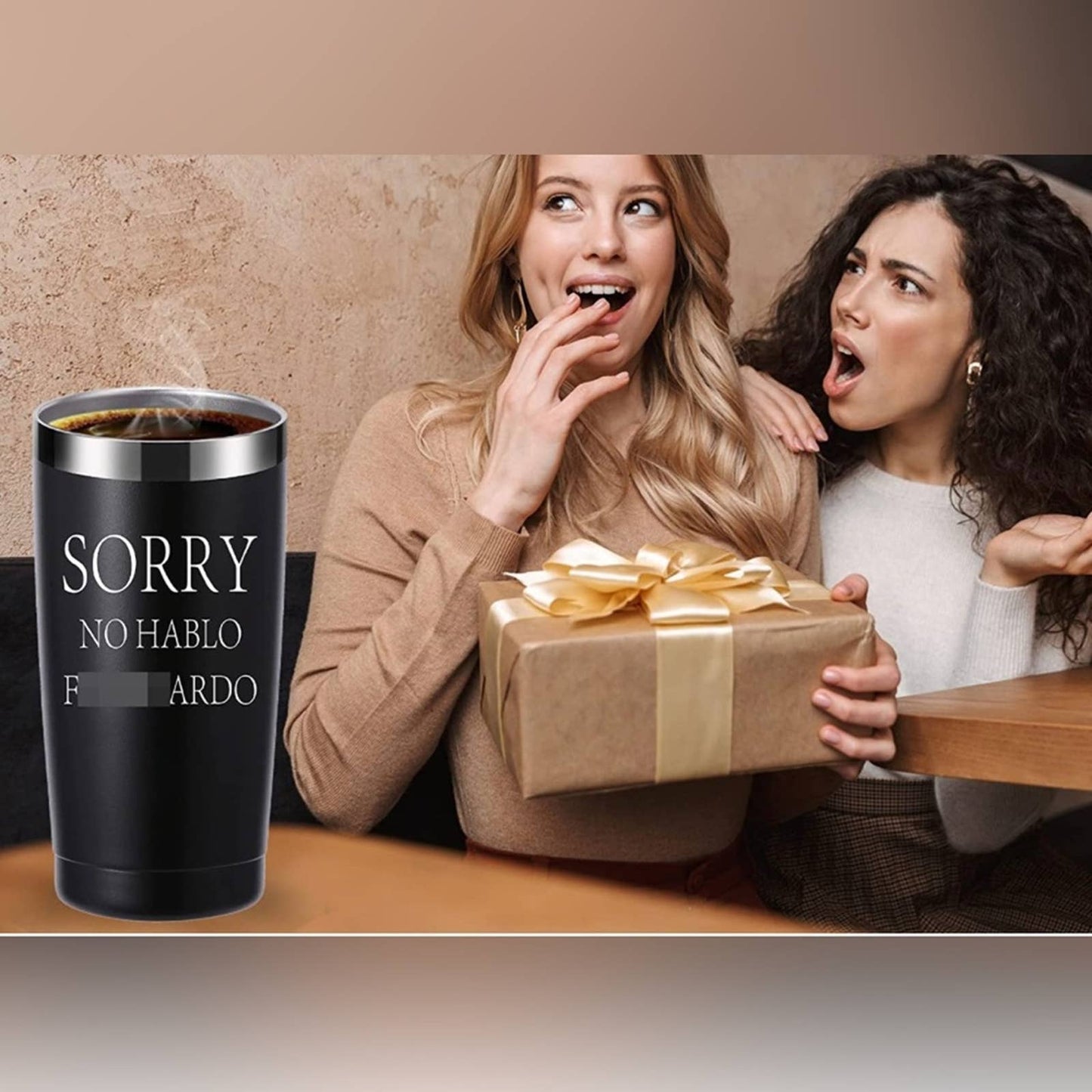 Funny Men Gifts.20 oz Tumbler Gifts for Men (Black)