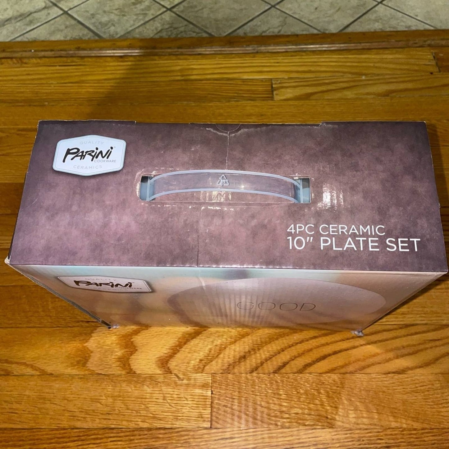 Parini 4PC Ceramic 10” Plate Set