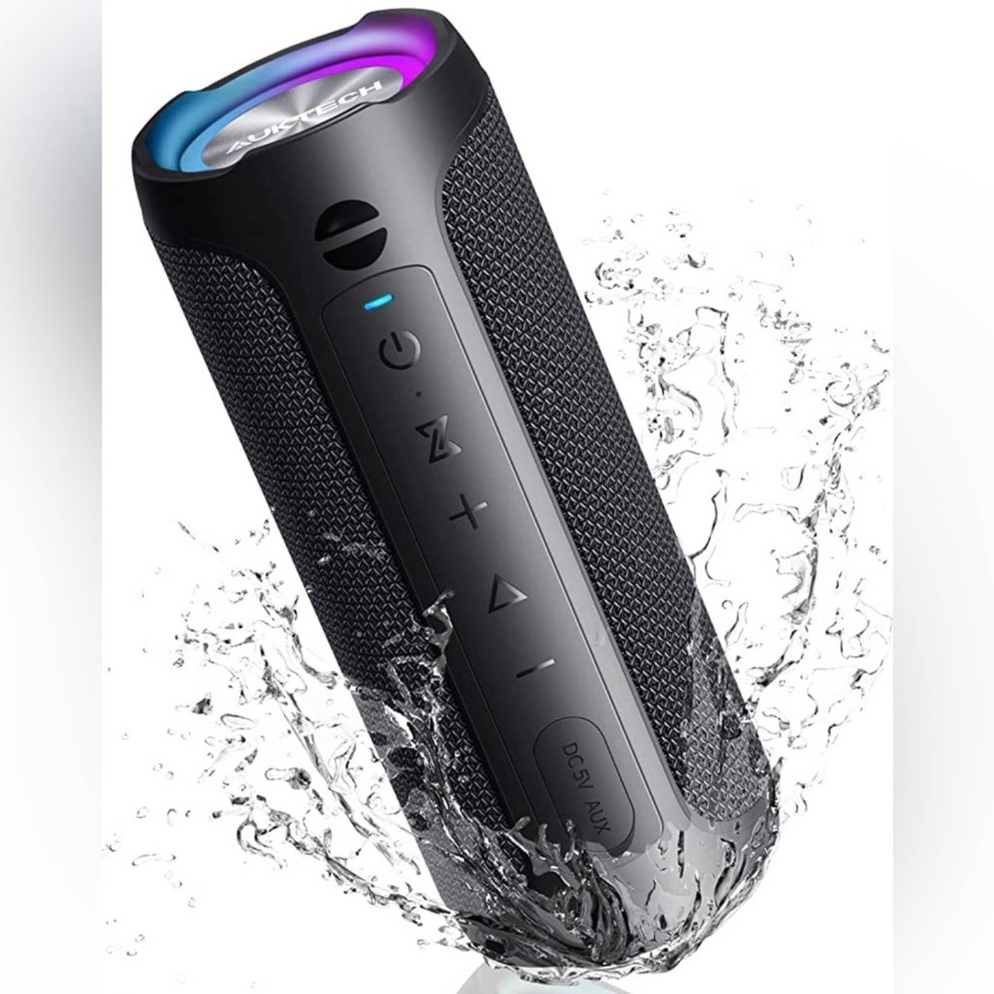 AUKTECH Bluetooth Speakers - Portable Speakers Bluetooth Wireless(100ft), 24W