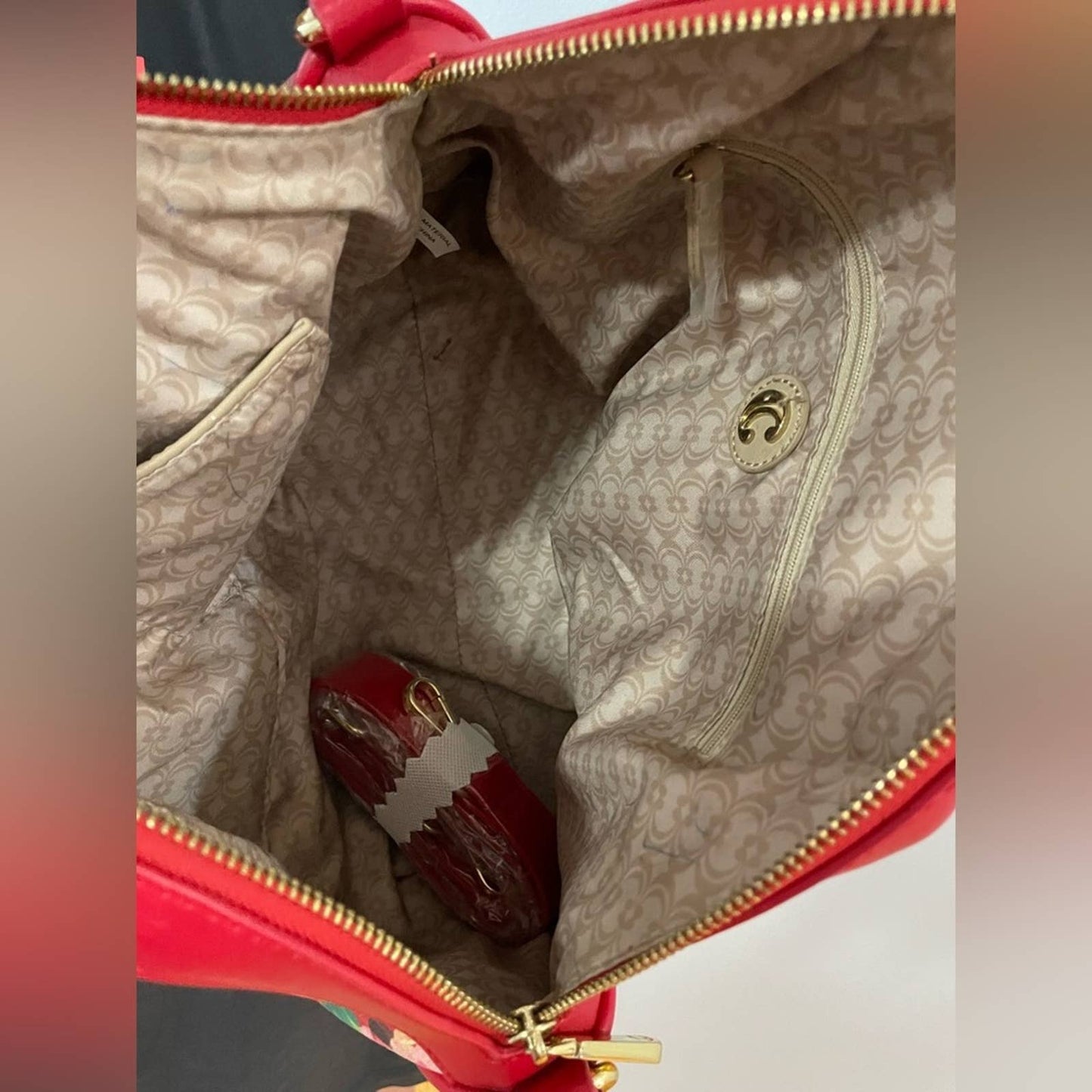 Charming Charlie Red Hand Bag