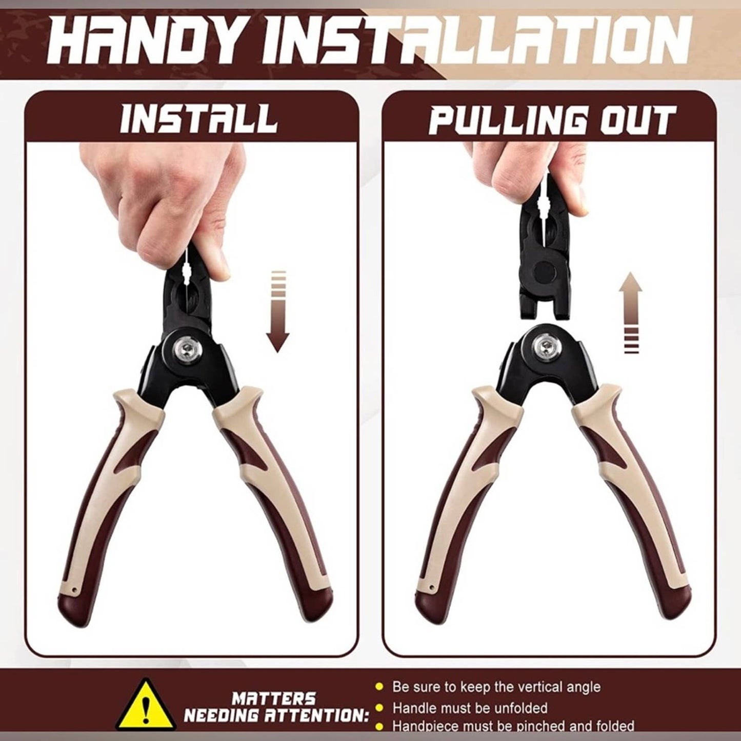 5-Piece Pliers Cutters Hand Tools Sets – Stripping 10-22 AWG Wire Stripper