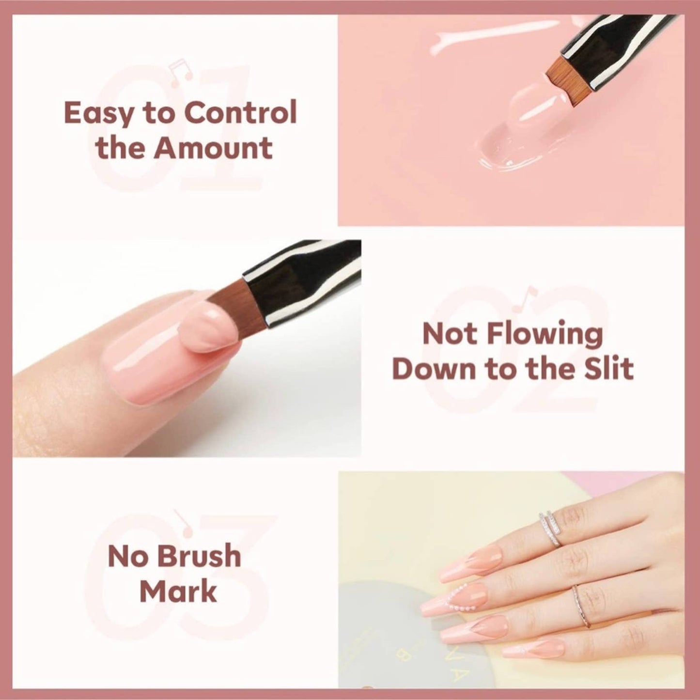 modelones Gel Nail Polish Set, 21 Colors Popular Nude Solid Gel Polish