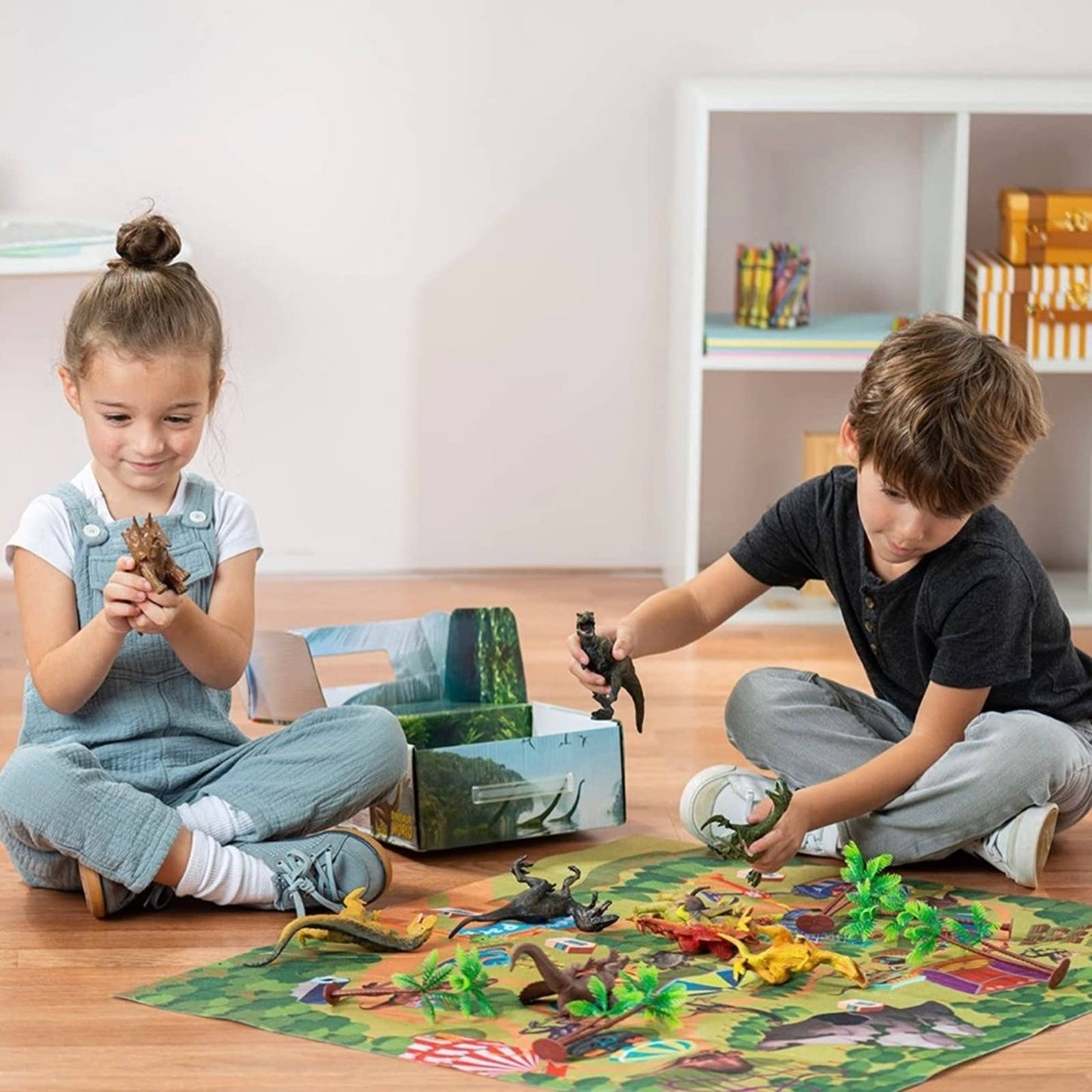 Dinosaur Toys for Kids Toys - 9 Realistic Dinosaurs Figures with Activities