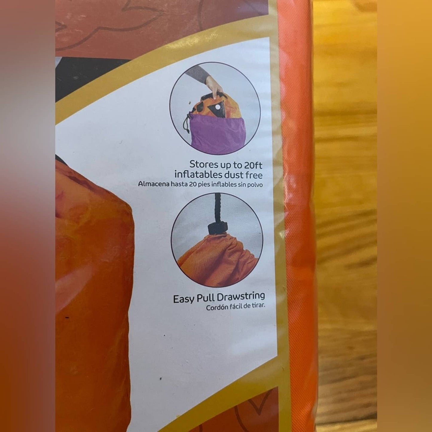 Simply Living Inflatable/Blow-up Storage Bag