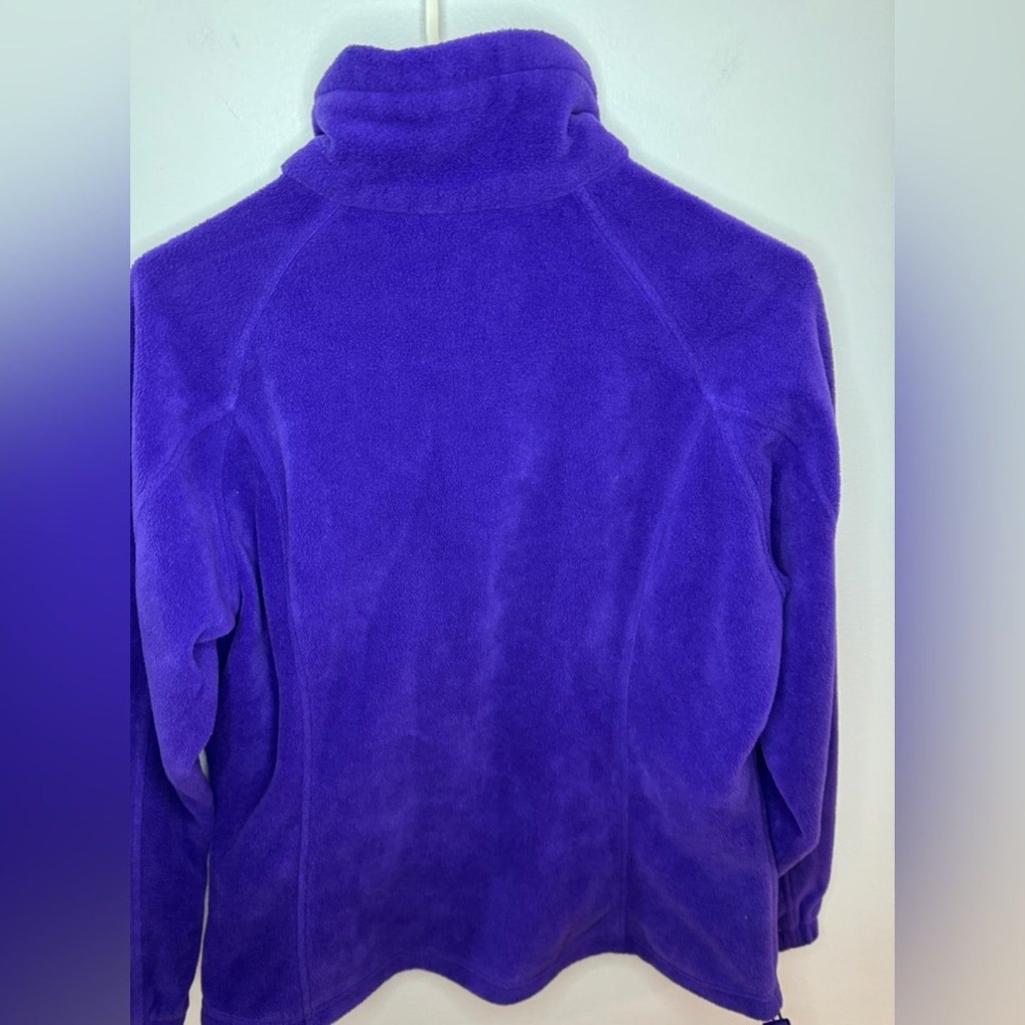 Pre-Owned LG Columbia Purple Fleece Zip-Up Jacket