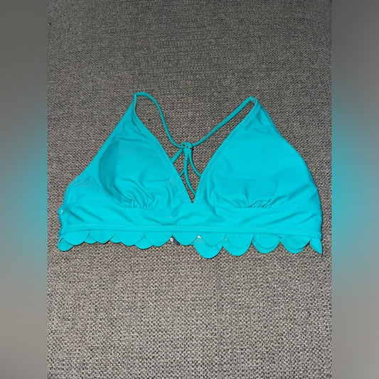 Pre-Owned LG Unbranded Blue Crossback Bikini Top