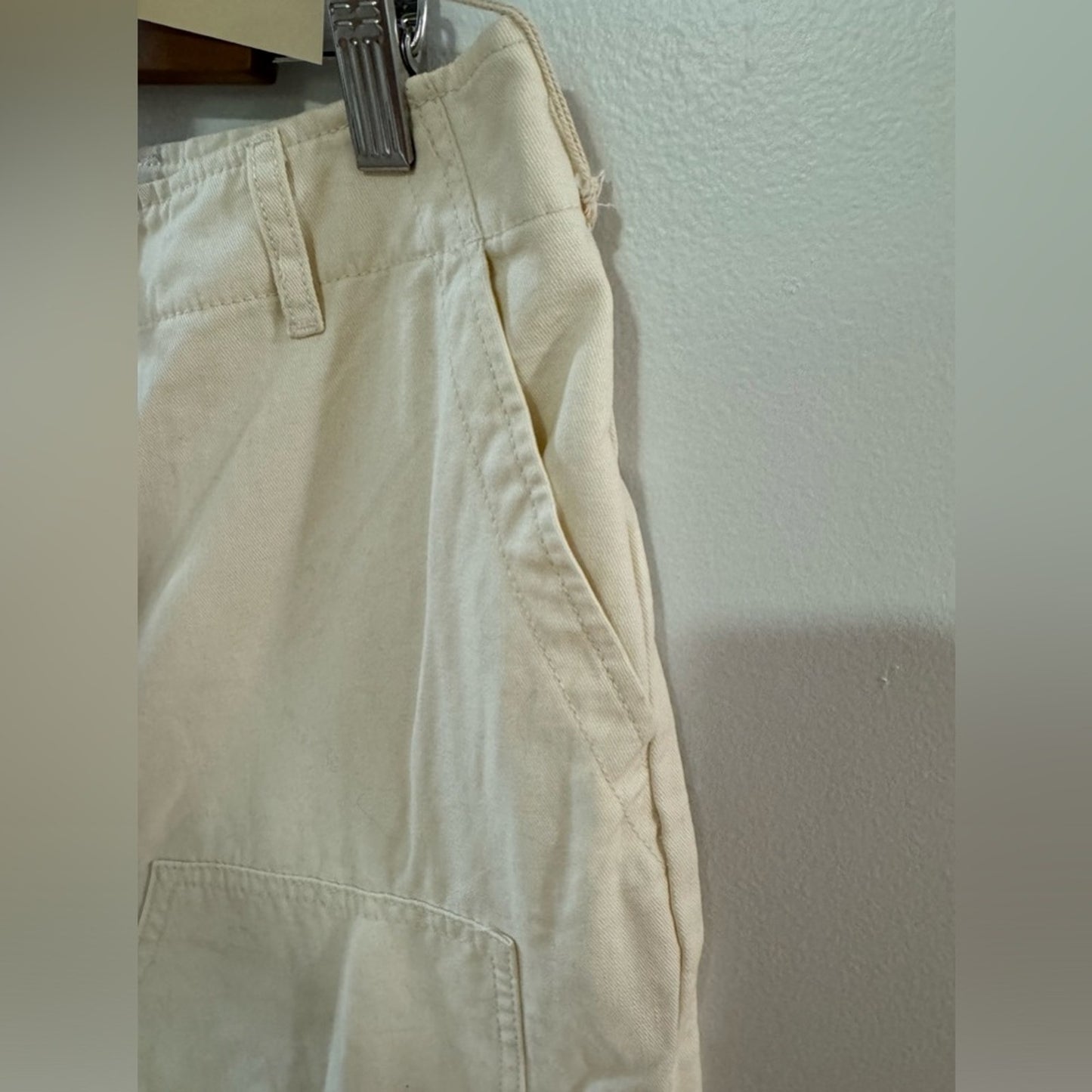 NWT Size 12 Universal Thread White Sand Cargo Pants