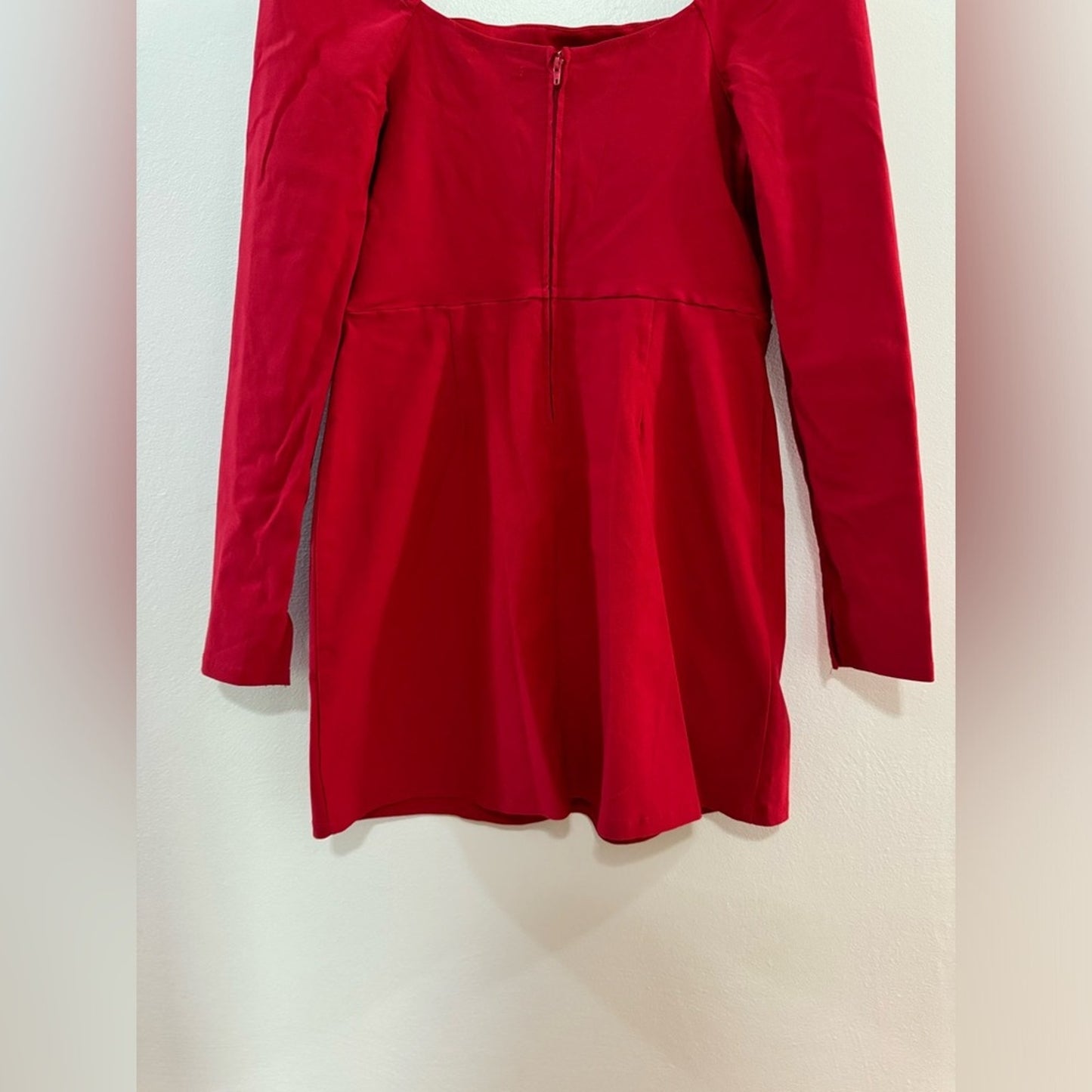 Pre-Owned XL Mi Ami Red Long Sleeve Dress