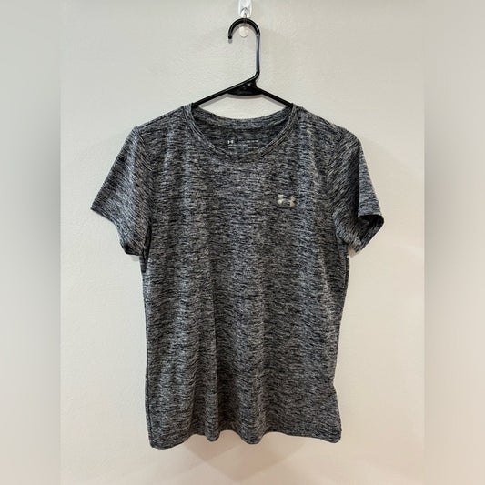 Pre-Owned MD Under Armour Grey/Black Loose T-Shirt