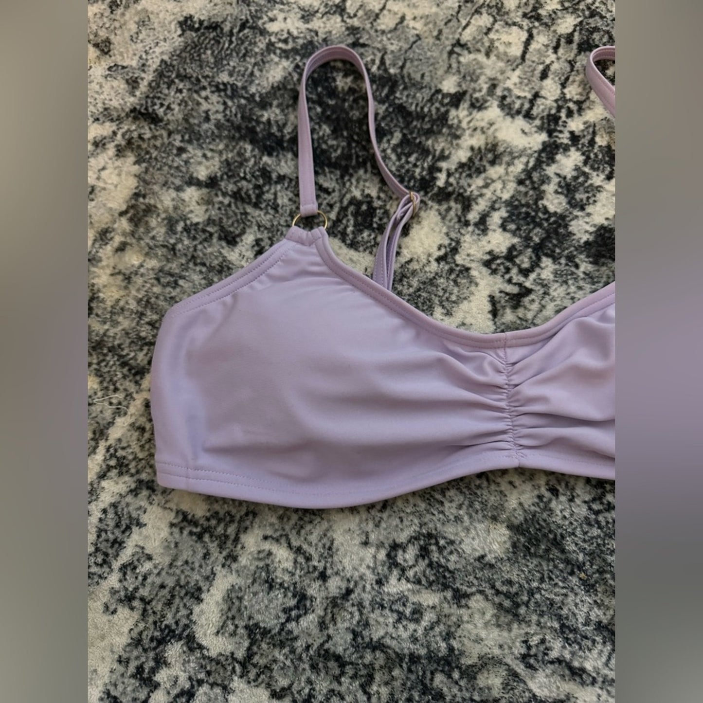 Pre-Owned MD Cupshe Purple O-Ring Bikini Top