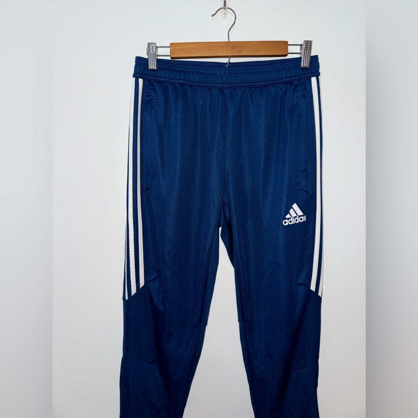 Pre-Owned MD Adidas Navy Blue Climacool Slim Fit Athletic Pants