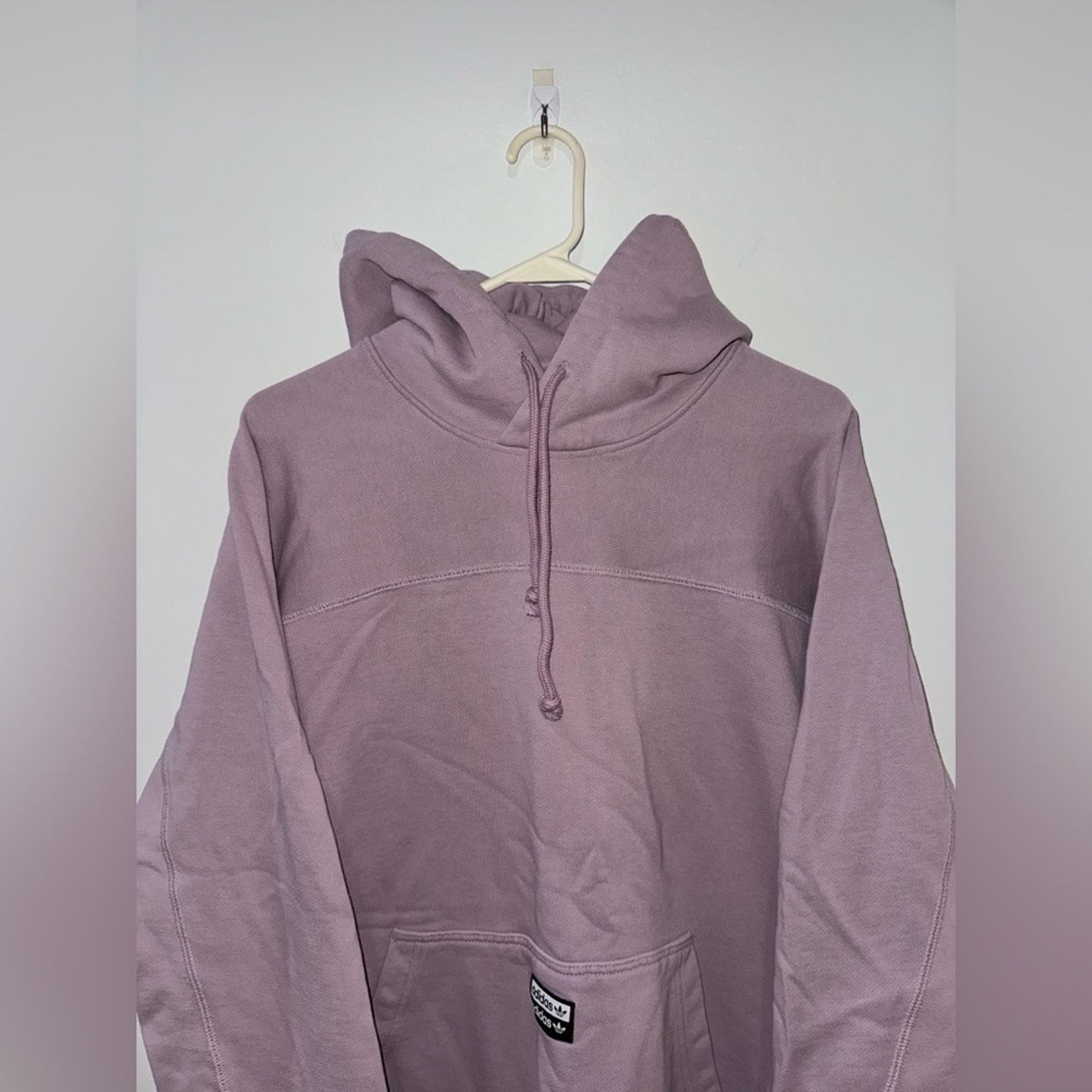 Pre-Owned SM Adidas Purple Pullover Hoodie