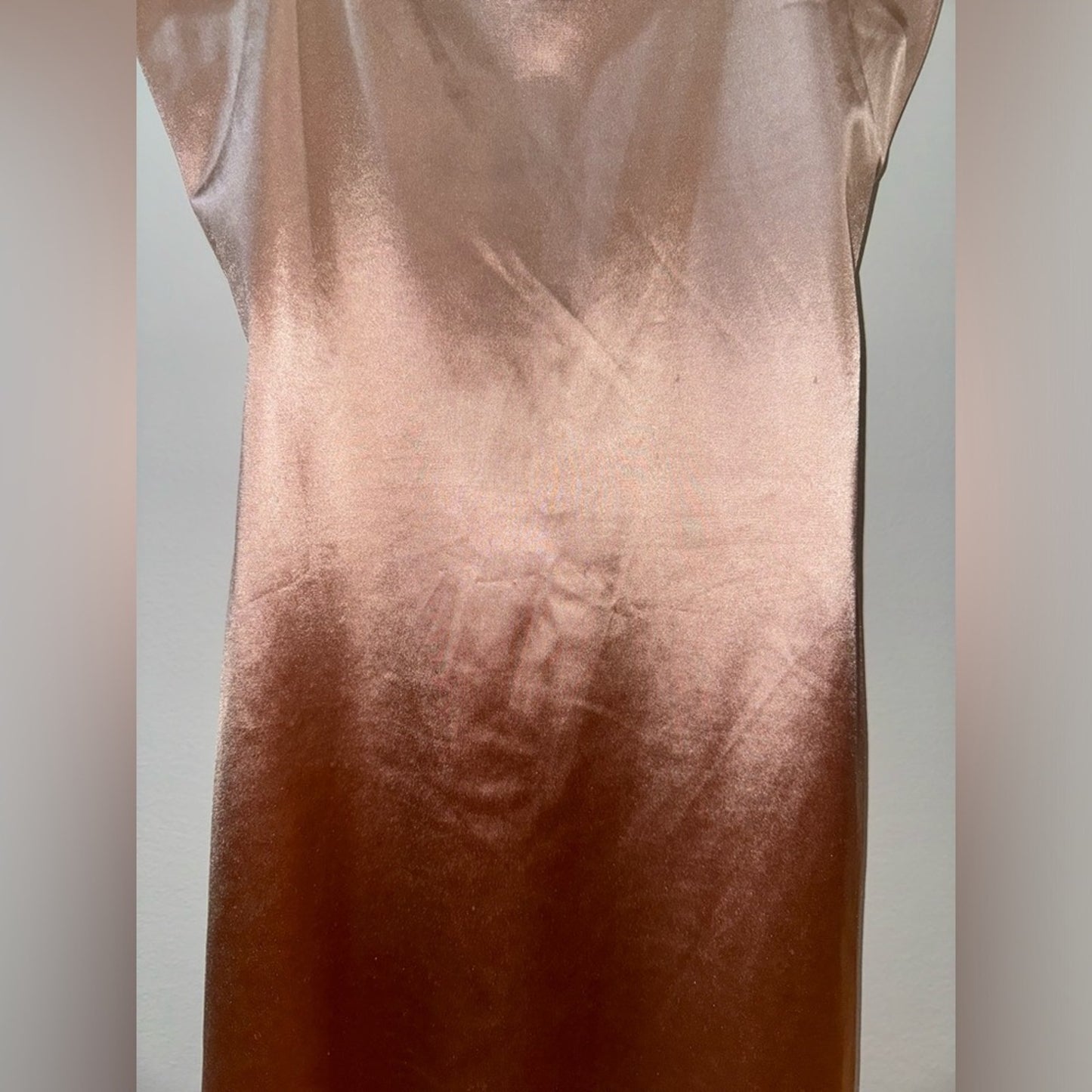 Pre-Owned MD Polly & Esther Pink Satin Slip Dress