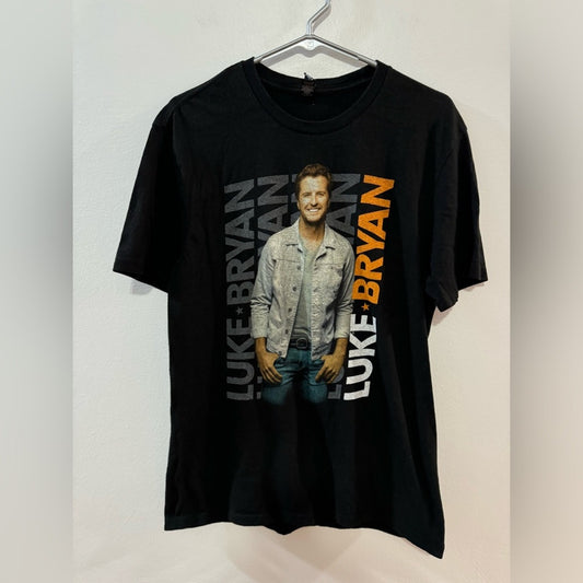 Pre-Owned MD Luke Bryan 2019 Tour Black T-Shirt