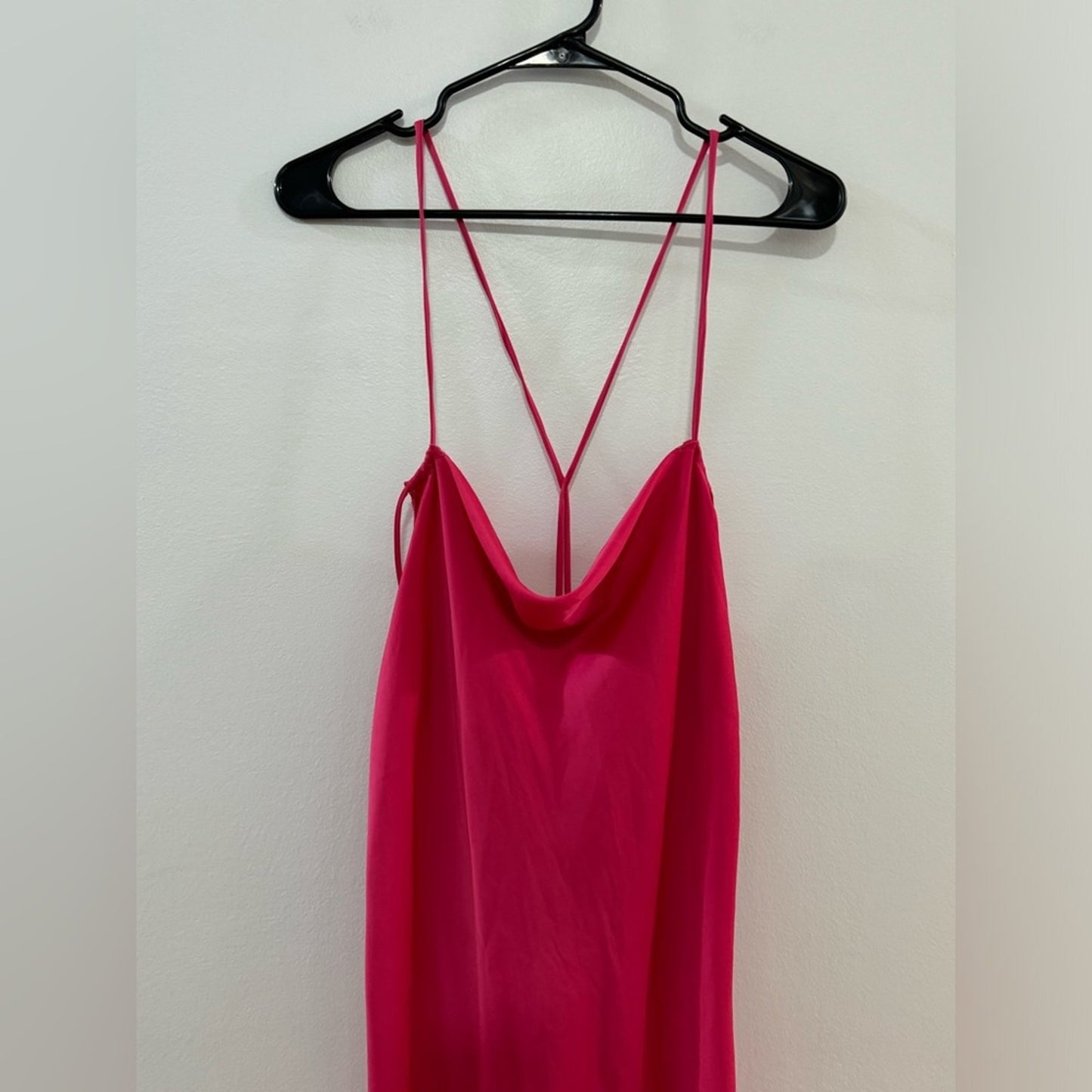 Pre-Owned MD Zara Pink Strappy Long Dress