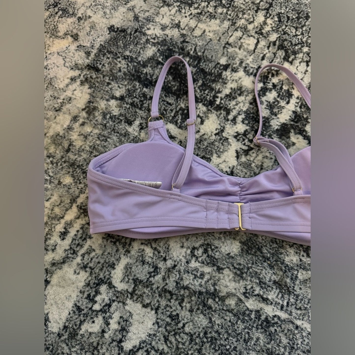 Pre-Owned MD Cupshe Purple O-Ring Bikini Top