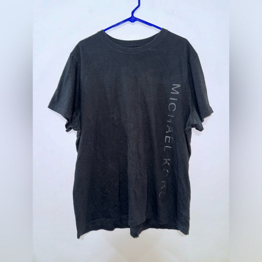 Pre-Owned XL Michael Kors Men’s Black Logo T-Shirt