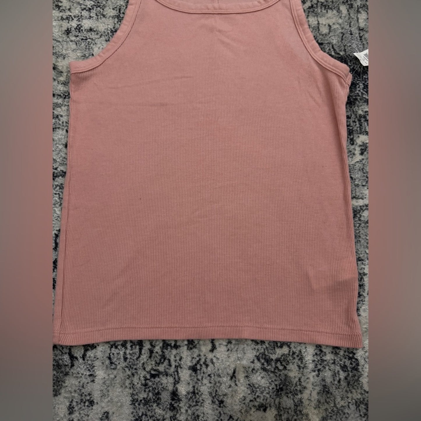 BNWT LG Aerie Peach Ribbed Tank Top