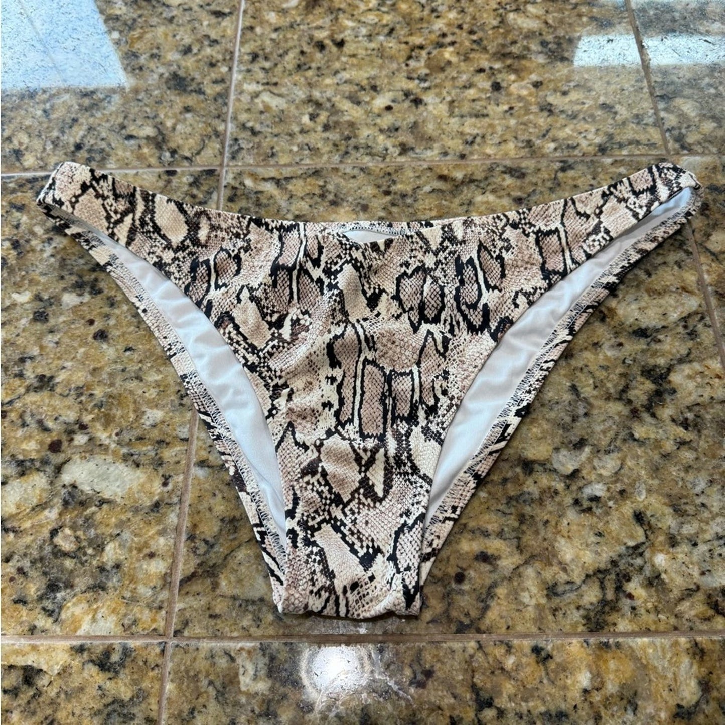 Used Shade Shore 2 PC Snake Print Bikini