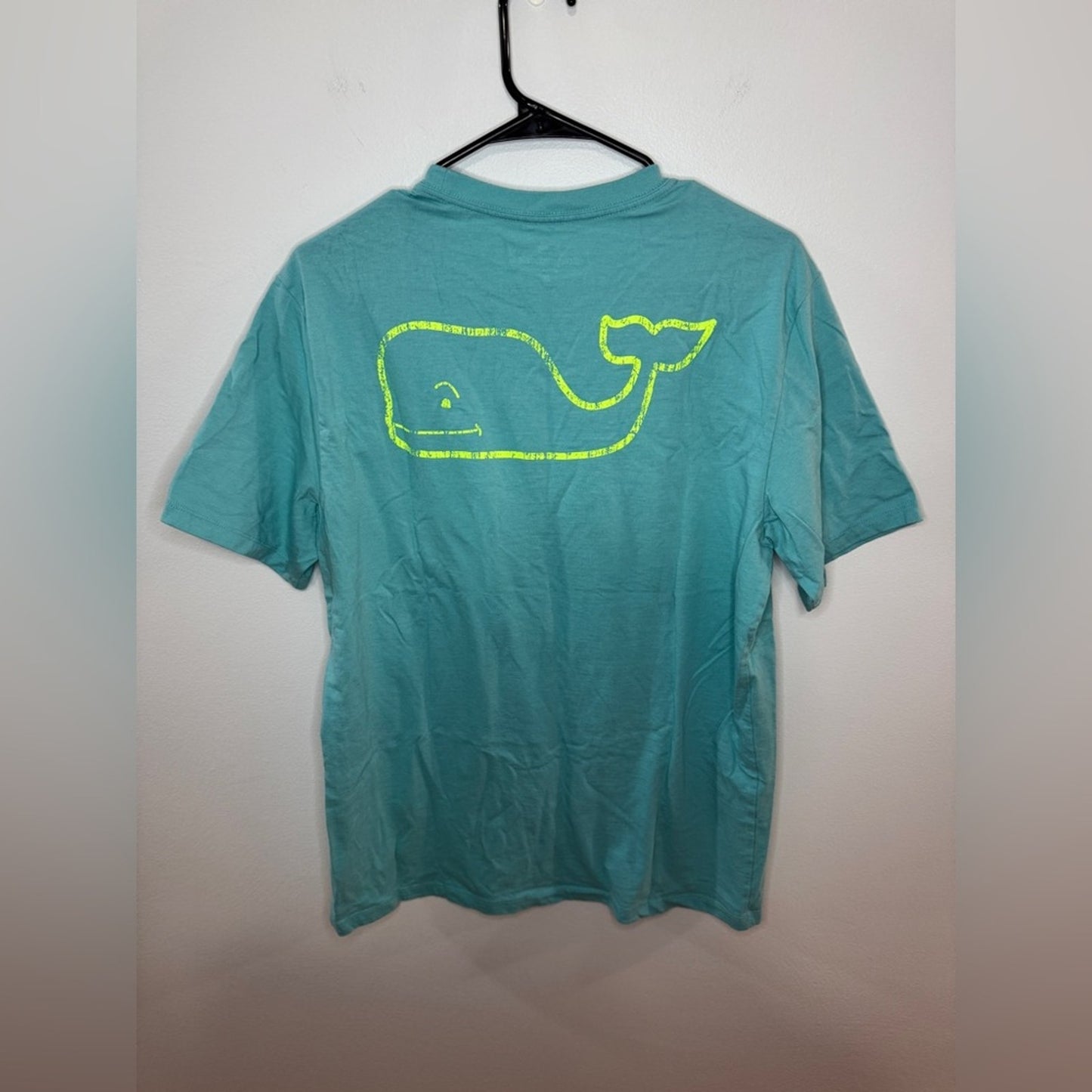 Pre-Owned MD Vineyard Vines Teal Pocket T-Shirt