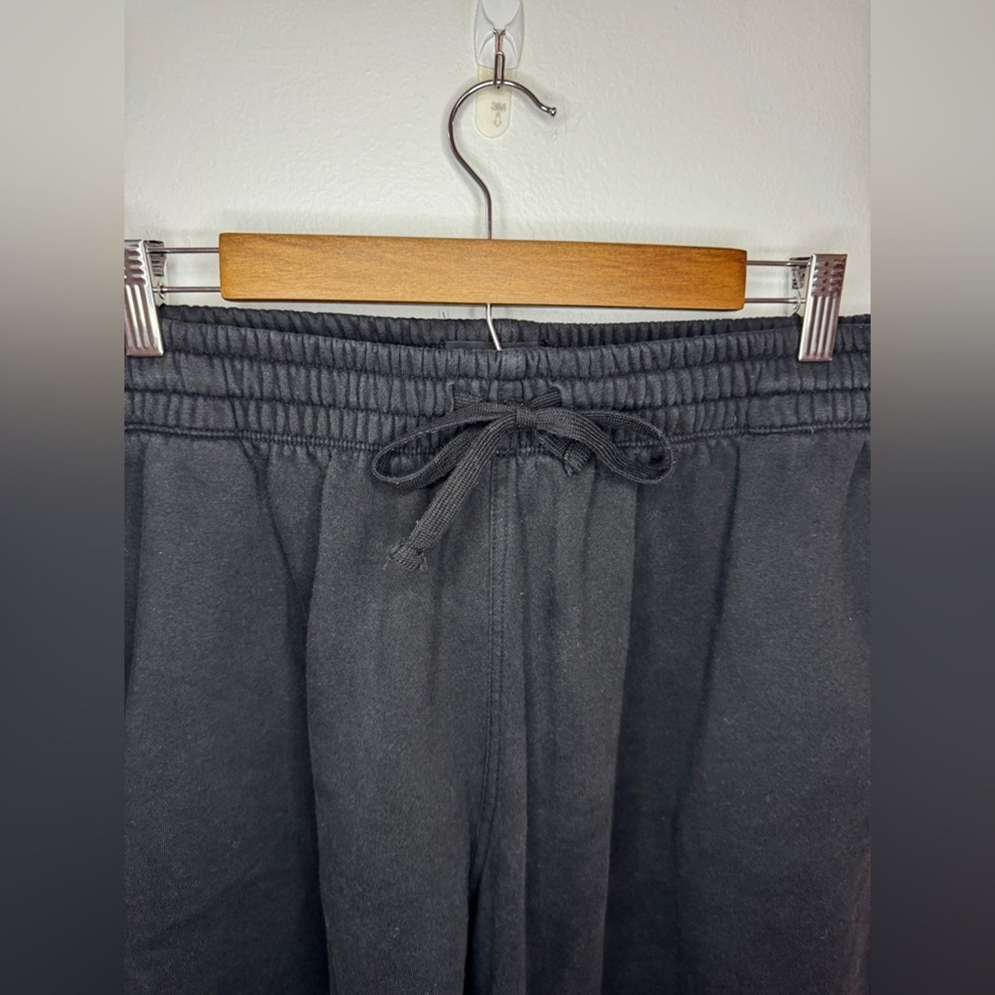 Pre-Owned XXL H&M Black Regular Fit Jogger Sweatpants