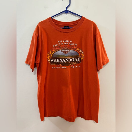 XL Harley Davidson Orange 2005 1st Annual Rally in the Valley Shenandoah s/s