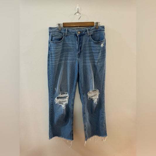 Pre-Owned Size 11 Rewash Brand Light Blue Distressed Jeans