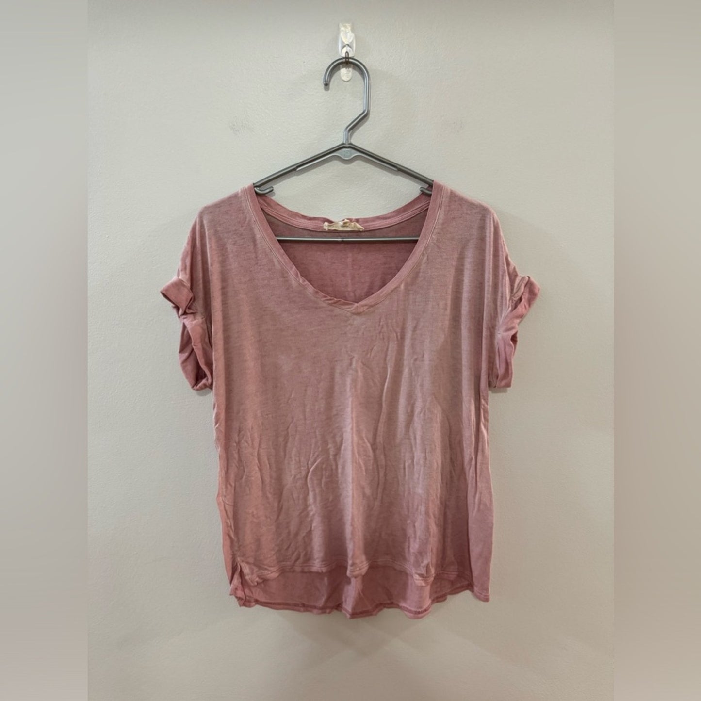 Pre-Owned MD Jane and Delancey Pink Top