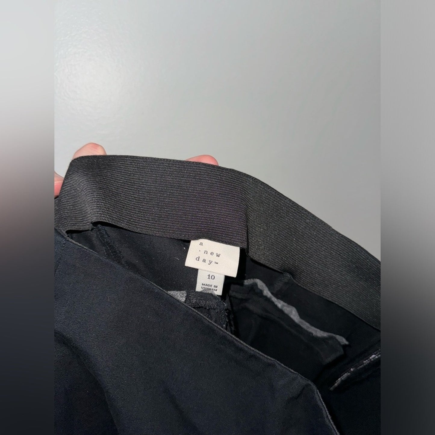 Pre-Owned Size 10 A New Day Black Stretchy Dress Pants