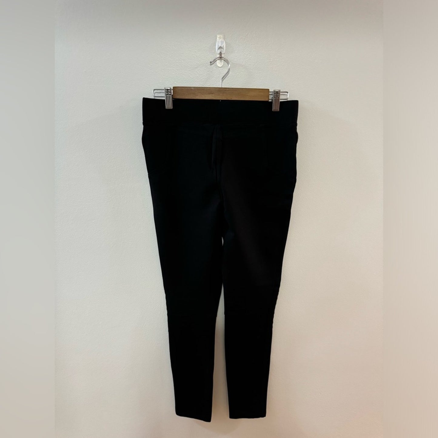 Pre-Owned SM Jules & Leopold Black Biker Style Pants