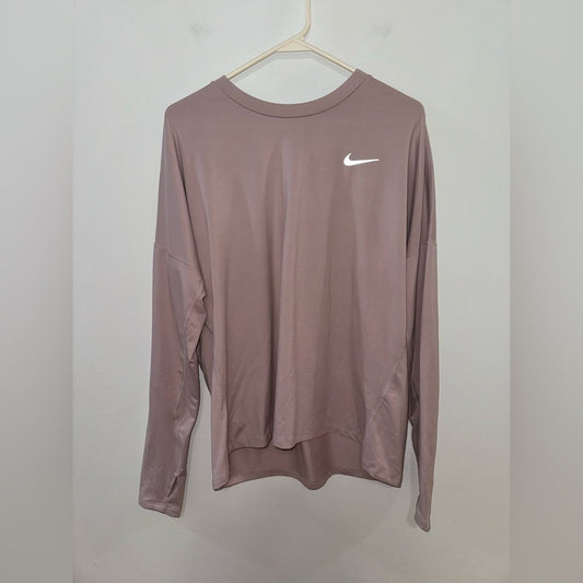 Pre-Owned LG Nike Dri-Fit Running Long Sleeve Shirt