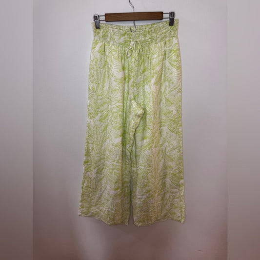 BNWOT MD American Eagle Green and White Baggy Pants