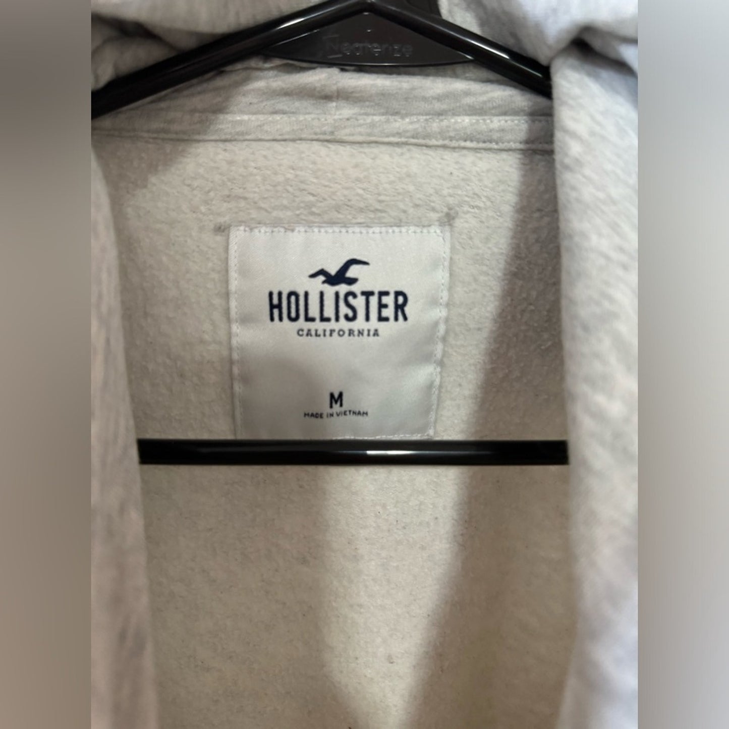 Pre-Owned MD Hollister Grey Cropped Hoodie