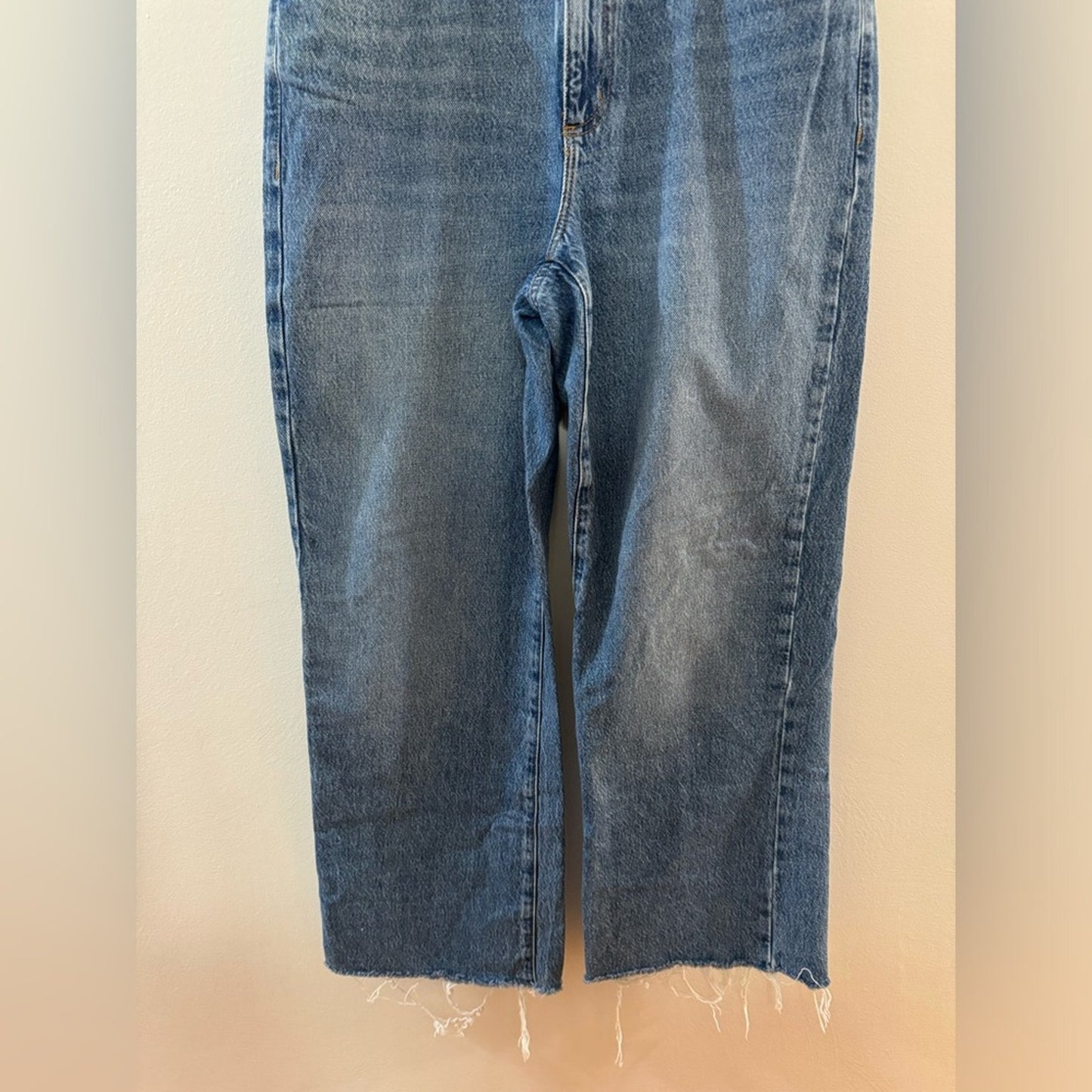 Pre-Owned Size 11 Garage Denim Wide Leg Blue Jeans