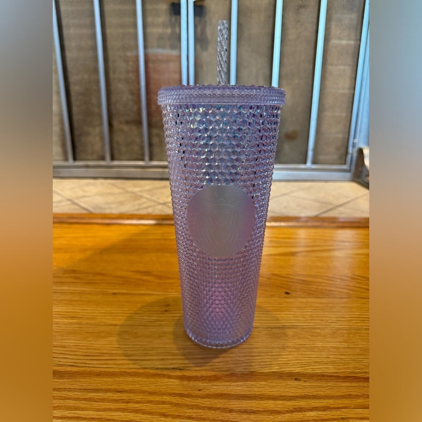 Pre-Owned Starbucks Summer 2023 Unicorn Iridescent Studded Tumbler