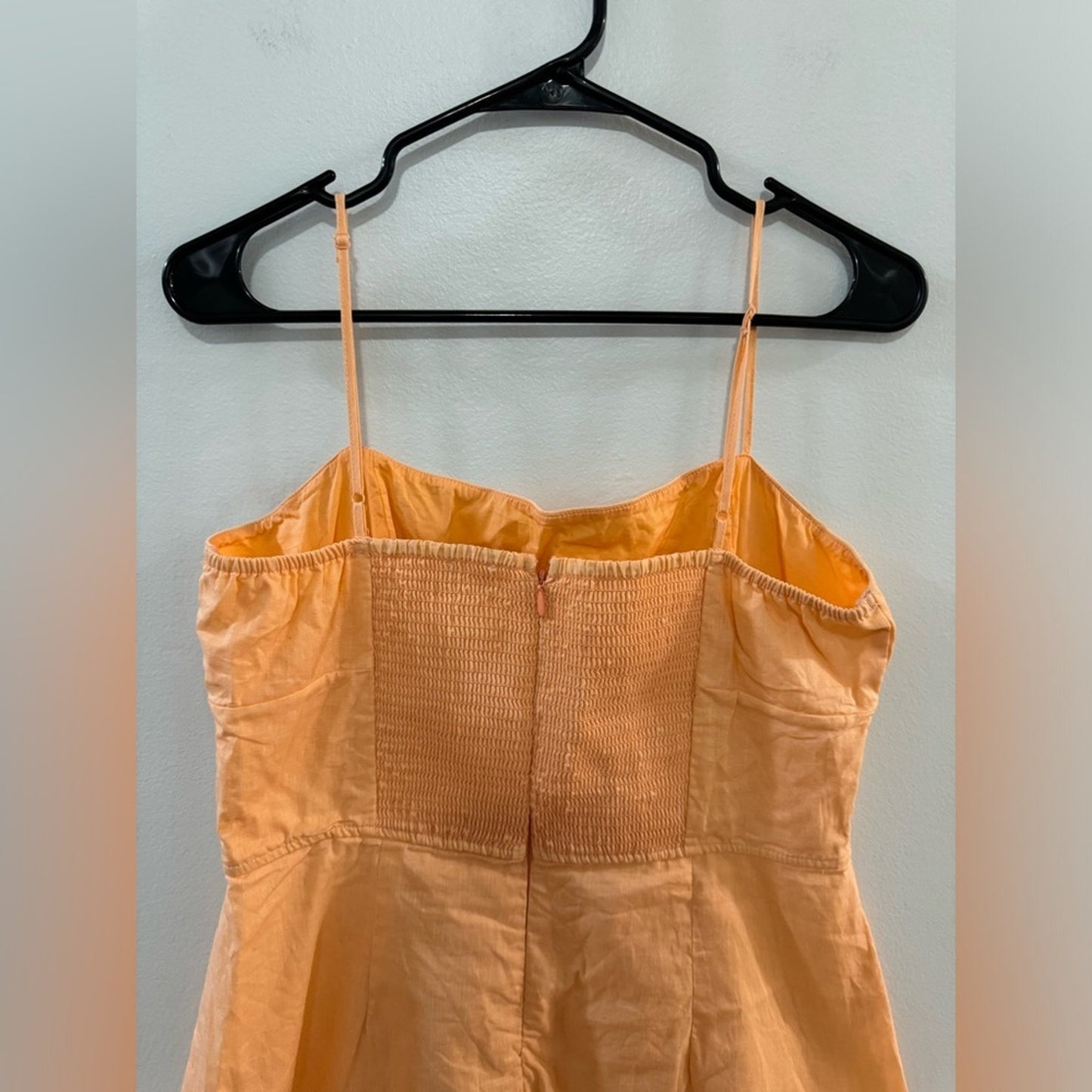 Pre-Owned LG Mi Ami Orange Spaghetti Strap Dress