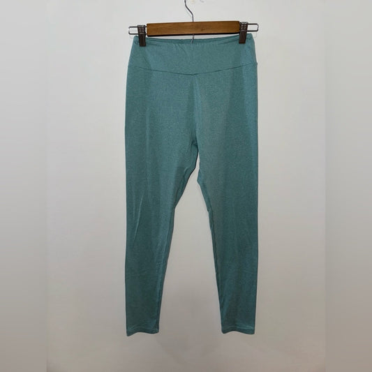 Pre-Owned One Size Lularoe Heather Blue Leggings