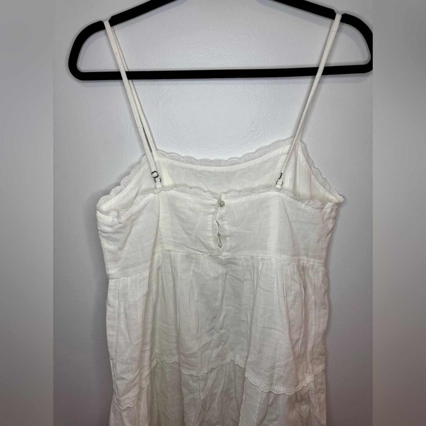 NWT MD Aerpostale White Spaghetti Strap dress