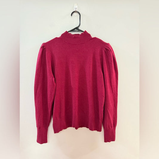 Pre-Owned LG Marled Reunited Clothing Red Turtleneck Sweater