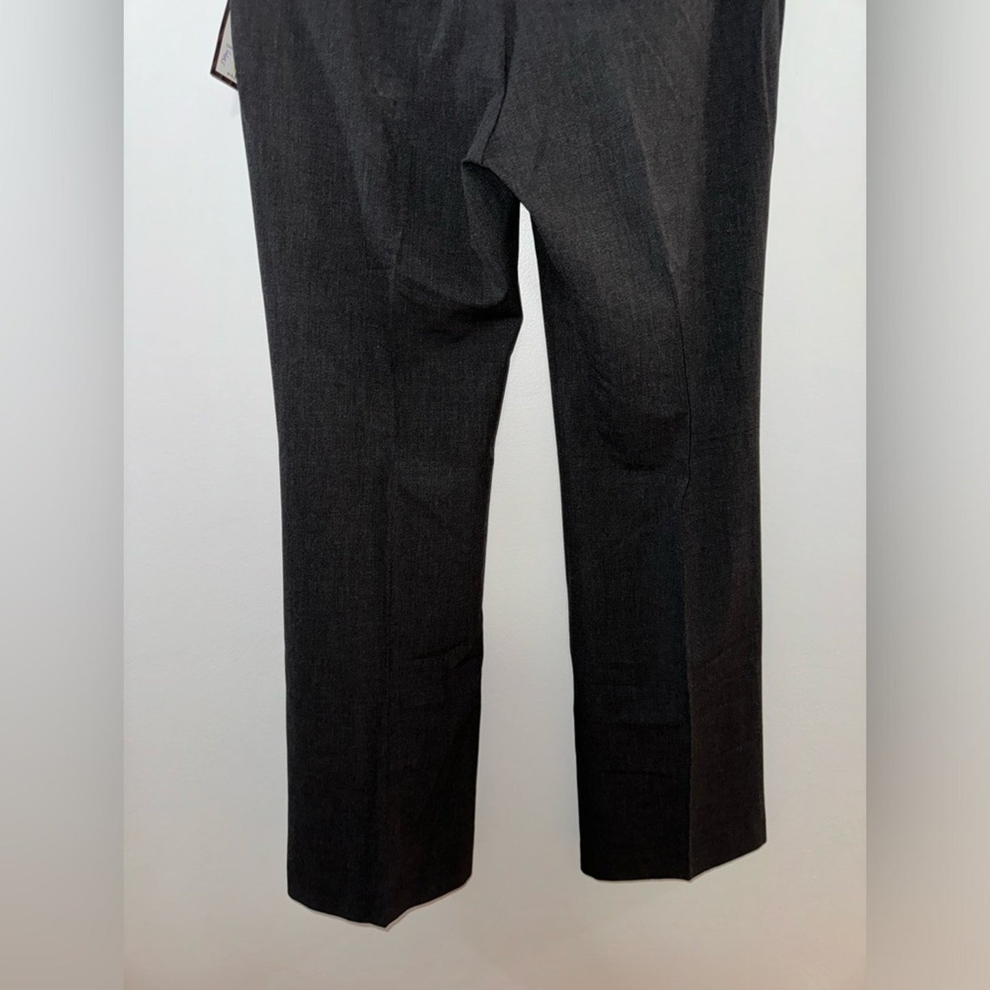 NWT Size 6 Victor Alfaro Charcoal Heather Grey Dress Pants