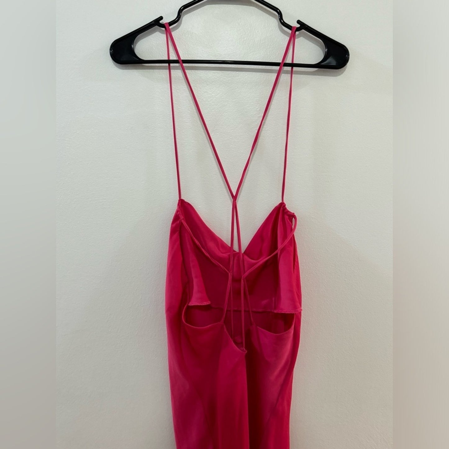 Pre-Owned MD Zara Pink Strappy Long Dress