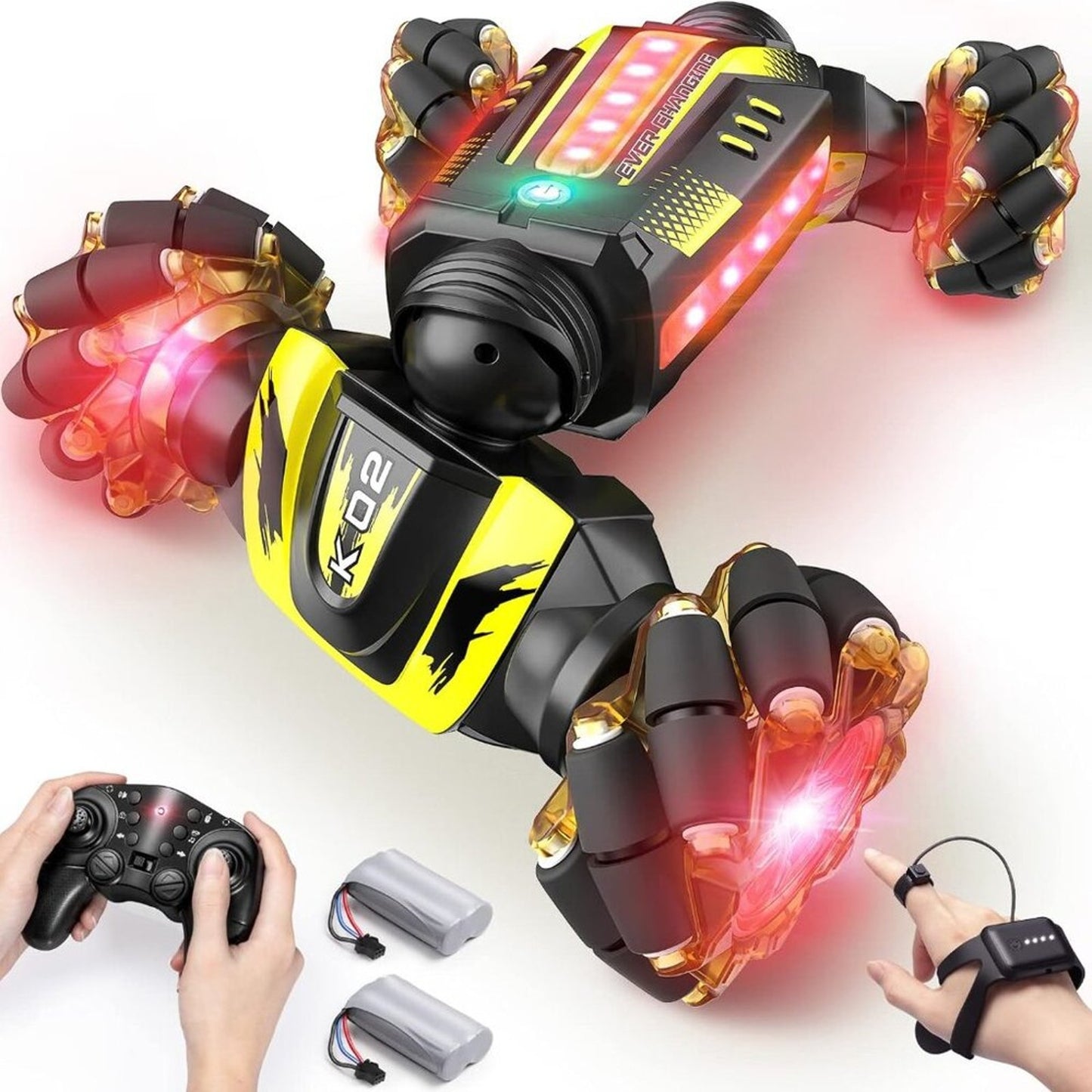 Gesture Sensing RC Stunt Car, 1:12 Large Drifting Remote Control Car