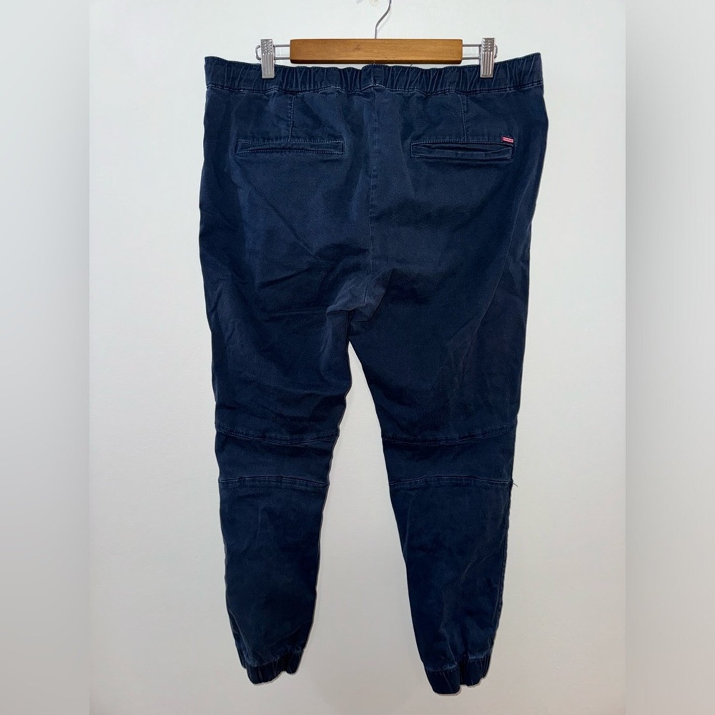 Pre-Owned LG Bullhead Denim Co Navy Blue Skinny Joggers