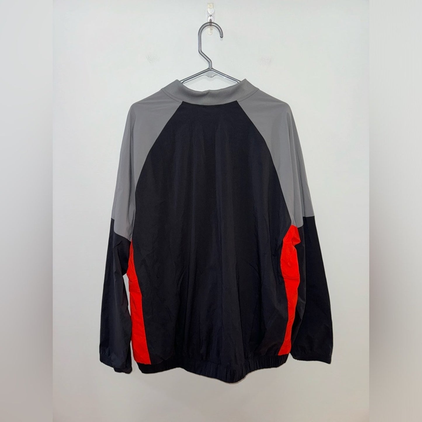 NWT 2XL Adidas Black/Grey/Red Bomber Jacket