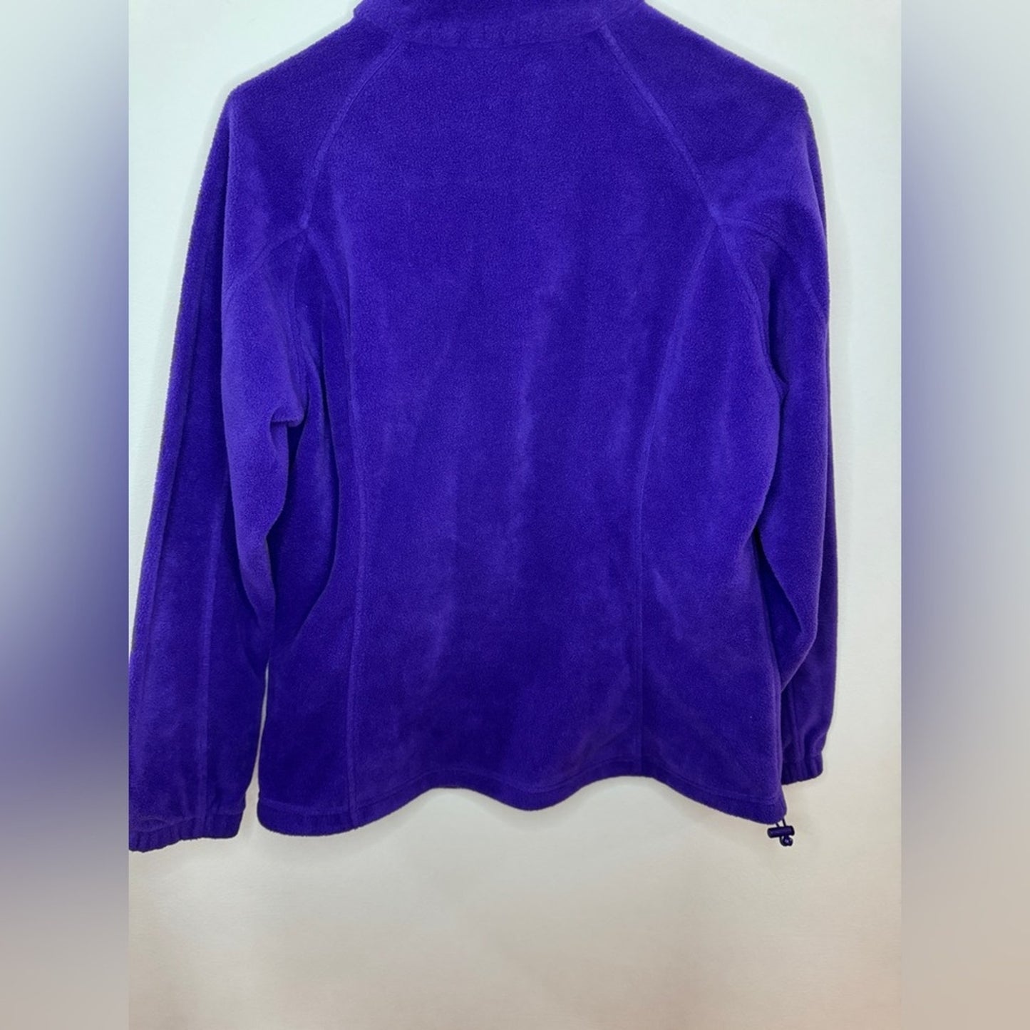 Pre-Owned LG Columbia Purple Fleece Zip-Up Jacket